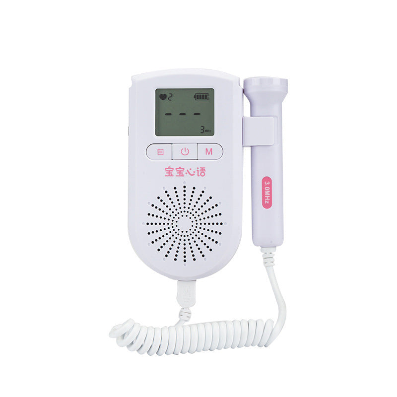 Fetal Heart Rate Monitor Home Pregnancy Baby Fetal Sound Heart Rate Detector PureLittleBloom.Co