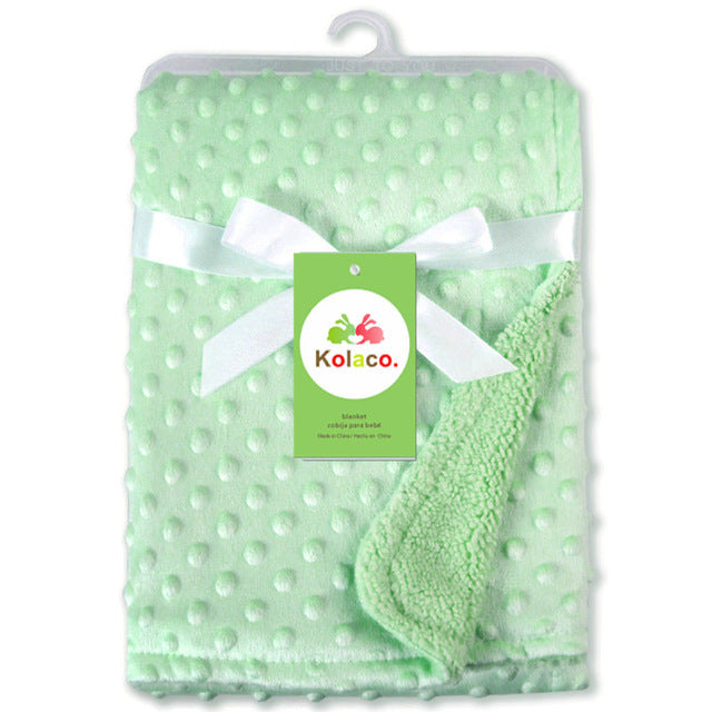 Polar Dot Baby Blanket Blanket Newborn Baby Swaddle Wrap Envelope Bebe Wrap Newborn Baby Bedding Blanket PureLittleBloom.Co