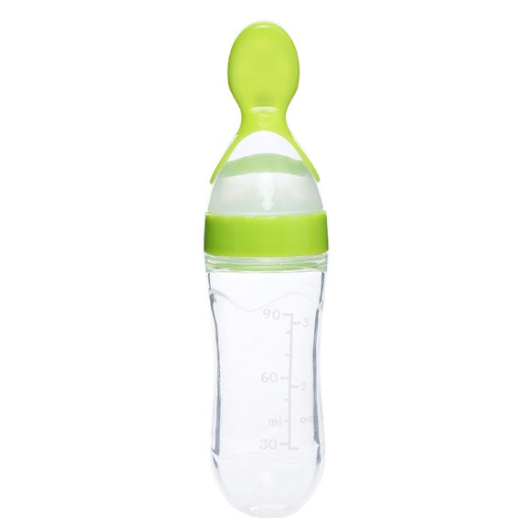 Baby Spoon Bottle Feeder PureLittleBloom.Co