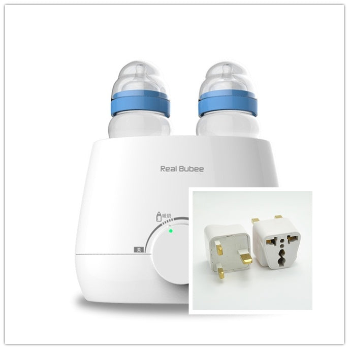 Double bottle warm milk hot milk PureLittleBloom.Co
