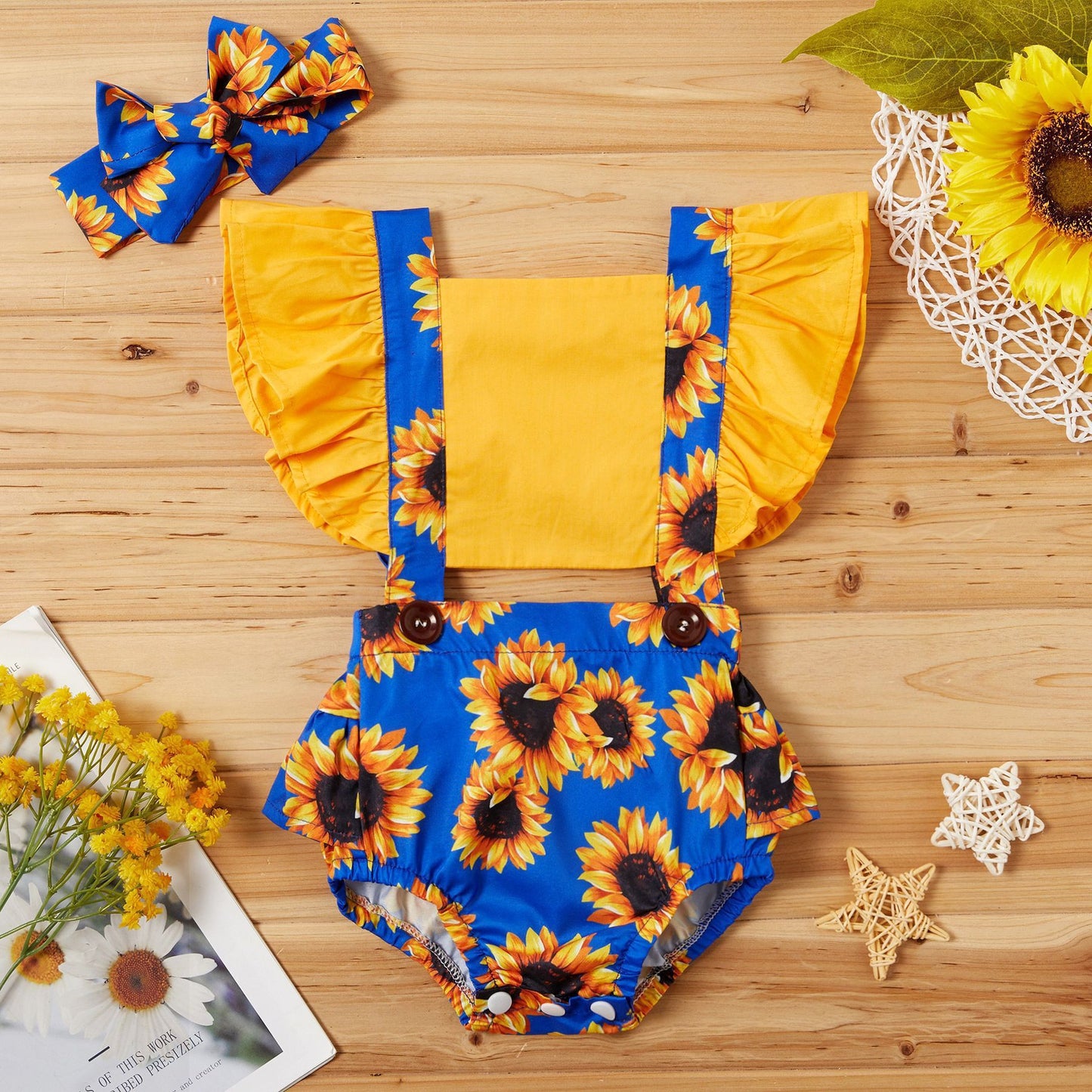 Summer fashion baby romper PureLittleBloom.Co