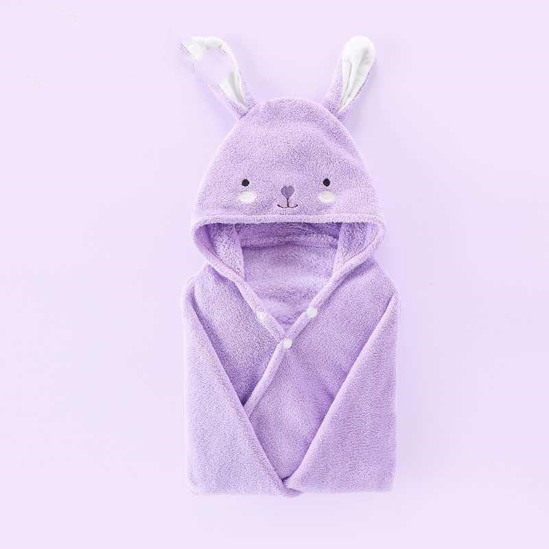 Bathrobe children's towel cloak animal bathrobe PureLittleBloom.Co