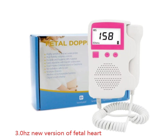 Fetal Heart Rate Monitor Home Pregnancy Baby Fetal Sound Heart Rate Detector PureLittleBloom.Co