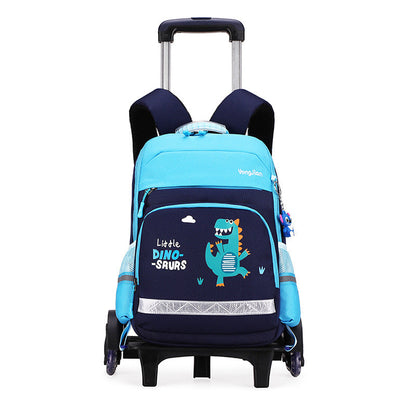Korean Detachable Trolley  Bag For Elementary School Students PureLittleBloom.Co
