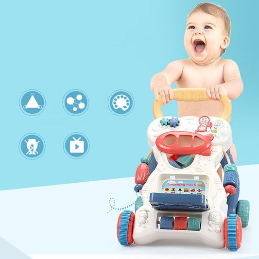 Multi-functional Walker Children's Early Education Puzzle PureLittleBloom.Co