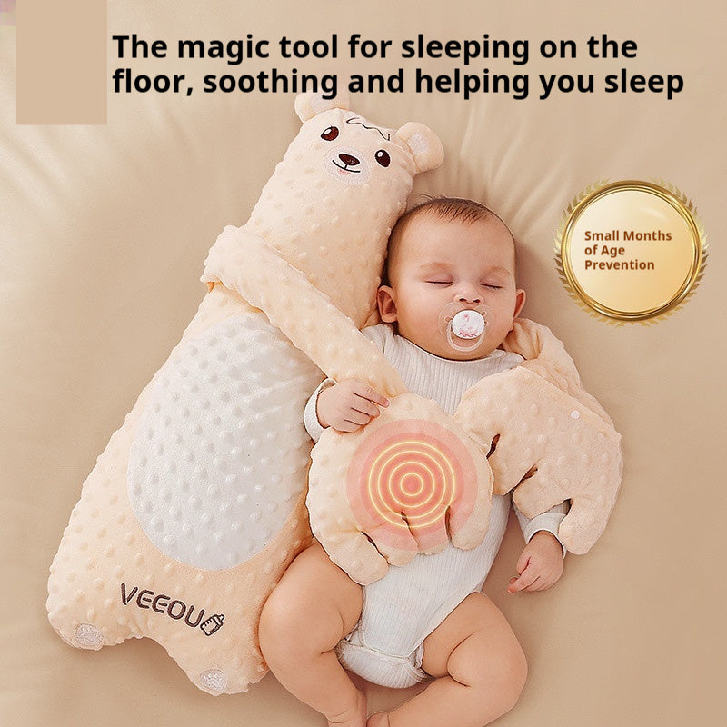 W9Q Wenou BABY HUG Sleep Soothing Palm Pillow Doll Coax Sleep Coax Sleeping Artifact Baby Anti-startle Pressure PureLittleBloom.Co