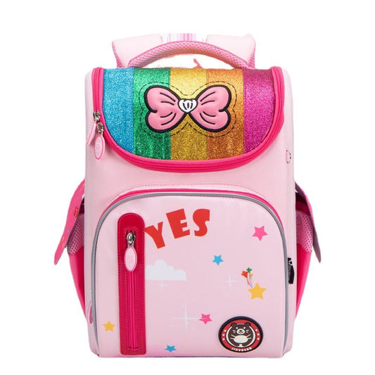 Folding Lightweight  Light Weight  Comfortable And Breathable Schoolbag For Junior Students PureLittleBloom.Co