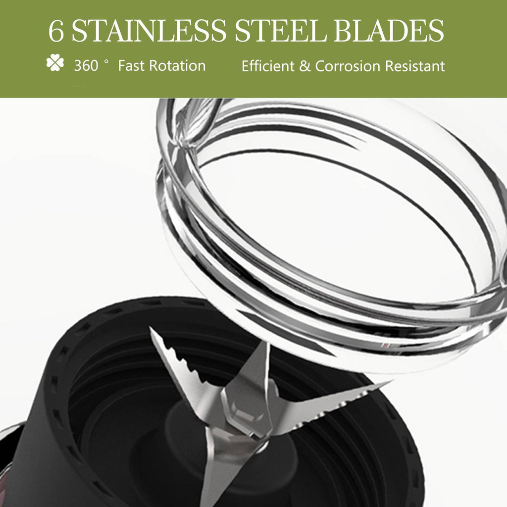 Personal Blender Maker For Shakes And Smoothies With 20.3 Oz Travel Cup And Lid PureLittleBloom.Co