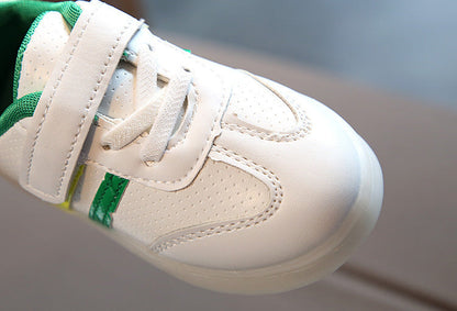 Kimmy White LED Sneakers Shoes PureLittleBloom.Co