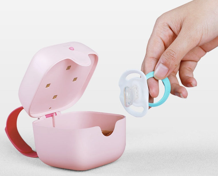 Baby Pacifier Disinfection Box Pacifier Storage Case PureLittleBloom.Co