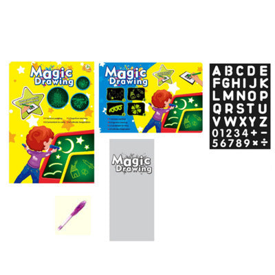 Educational Toy Drawing Pad 3D Magic 8 Light Effects Puzzle Board Sketchpad PureLittleBloom.Co