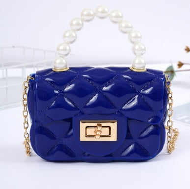 Pearl Hand One-shoulder Crossbody Chain Children's Bags PureLittleBloom.Co