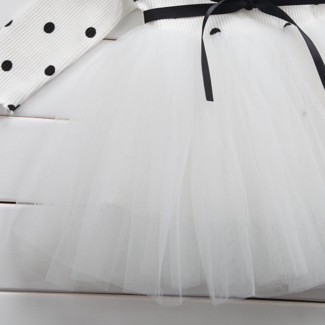Baby Girls Spring Winter Long Sleeve Tutu Lace Dresses Infantil Newborn 1st Birthday Party Clothes Christening Gown Casual Wear PureLittleBloom.Co