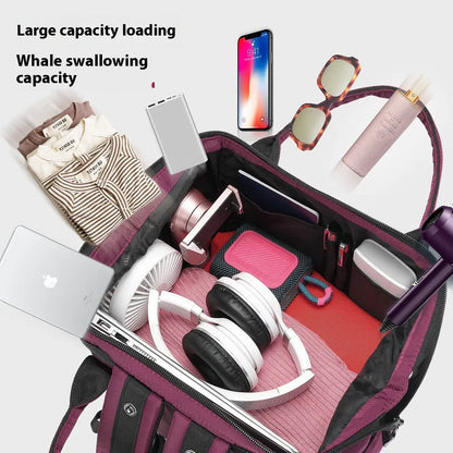 Large Capacity Backpack Portable Baby Diaper Bag Travel Mummy Bag Diaper Bag PureLittleBloom.Co