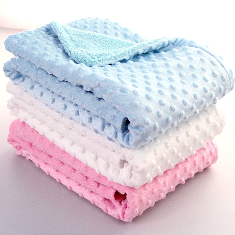 Polar Dot Baby Blanket Blanket Newborn Baby Swaddle Wrap Envelope Bebe Wrap Newborn Baby Bedding Blanket PureLittleBloom.Co