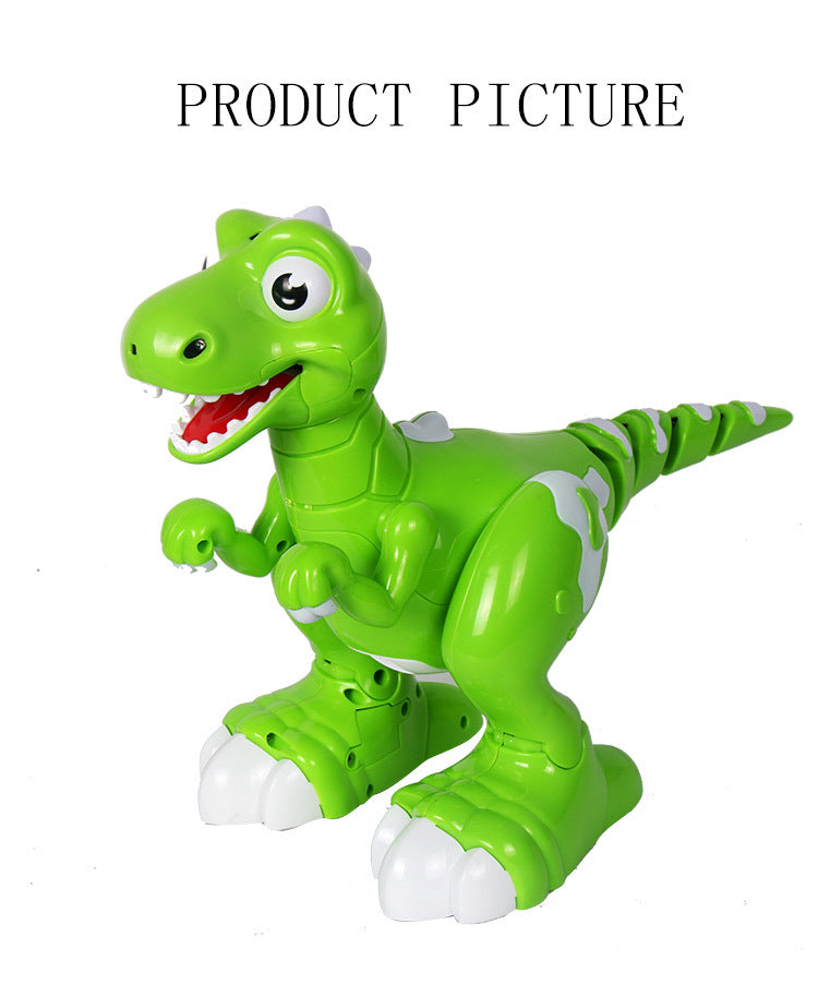 RC Dinosaur Intelligent Electronic Spray Music Dance 2-Colors Remote Control Dragon Animal Robots Child's Toys For Kids Gift PureLittleBloom.Co