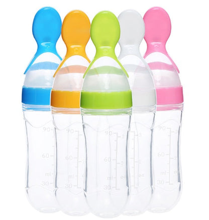 Baby Spoon Bottle Feeder PureLittleBloom.Co