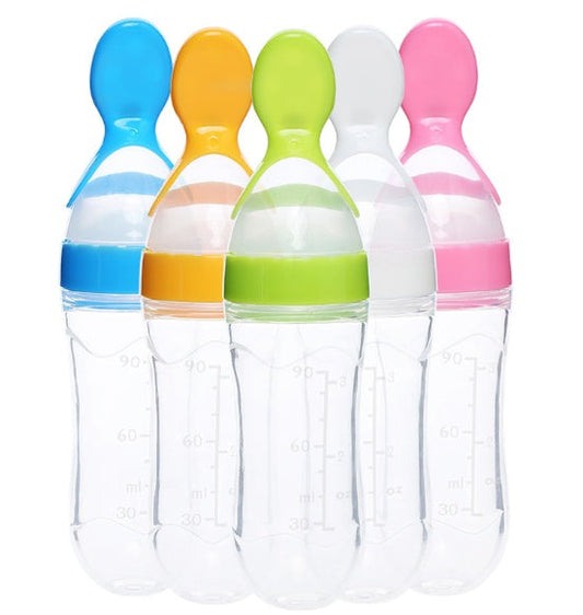Baby Spoon Bottle Feeder PureLittleBloom.Co