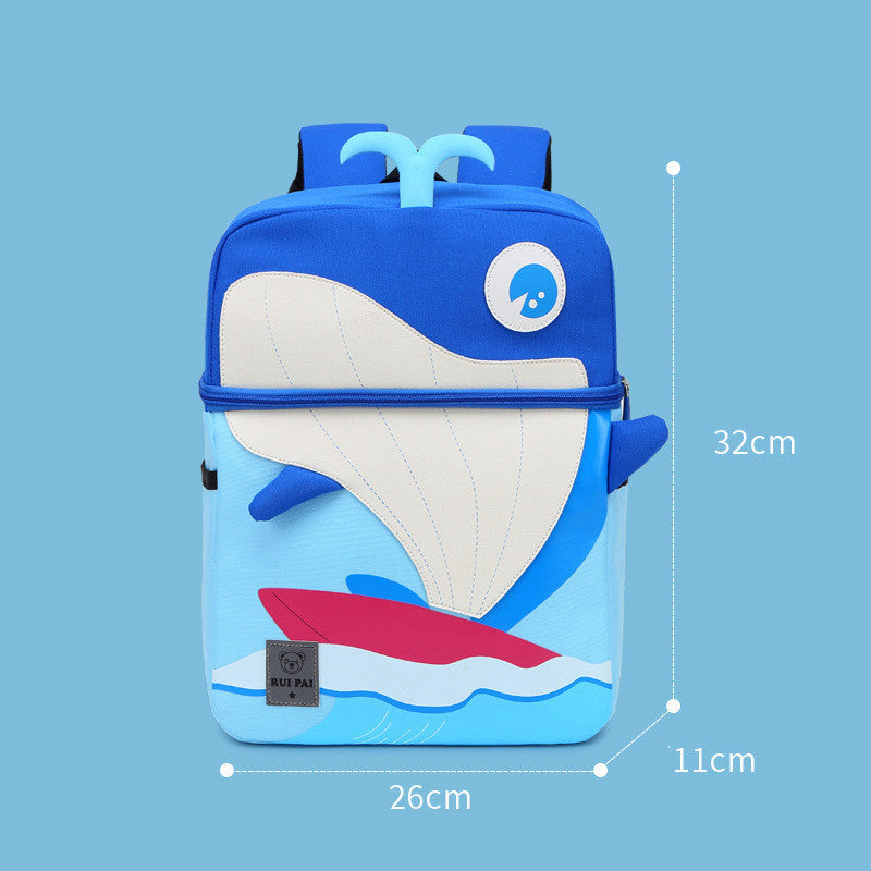Kindergarten school bag Korean cute children cartoon school bag PureLittleBloom.Co