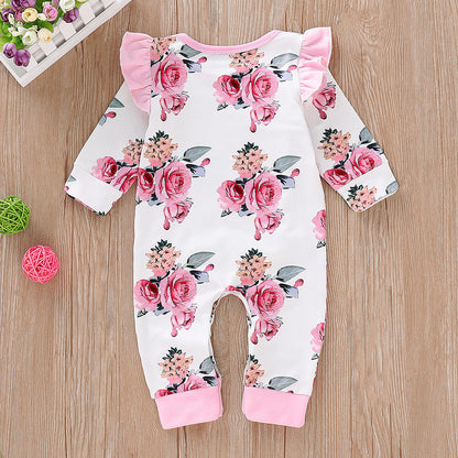 Baby print jumpsuit PureLittleBloom.Co