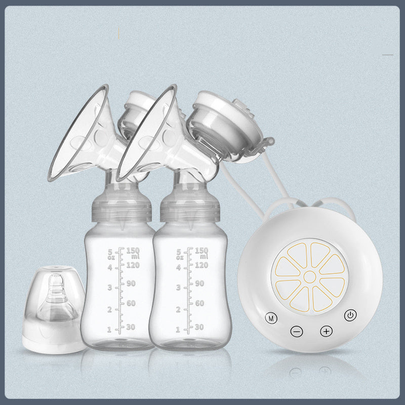 USB plug-in bilateral breast pump, electric breast pump, automatic breast pump PureLittleBloom.Co