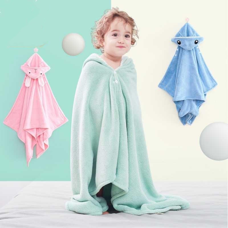 Bathrobe children's towel cloak animal bathrobe PureLittleBloom.Co