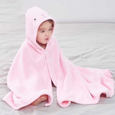 Bathrobe children's towel cloak animal bathrobe PureLittleBloom.Co