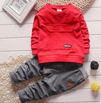 Toddler Baby Clothes Children Suit 0-3 Years Old Suit  Pants Children's Sportswear Boys Girls Children's Clothing Brand PureLittleBloom.Co