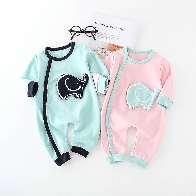 Baby one-piece romper cotton baby PureLittleBloom.Co