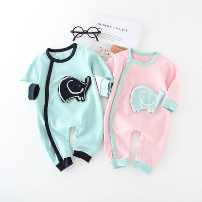 Baby one-piece romper cotton baby PureLittleBloom.Co