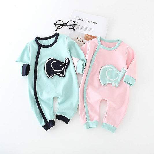 Baby one-piece romper cotton baby PureLittleBloom.Co