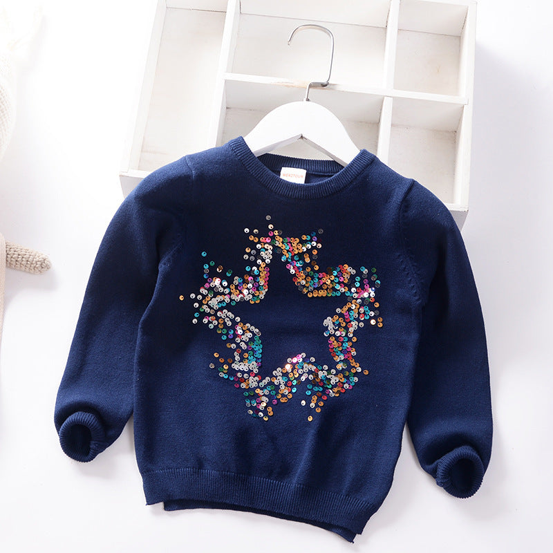 Baby single layer sequin bottoming shirt PureLittleBloom.Co