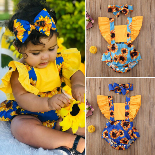 Summer fashion baby romper PureLittleBloom.Co