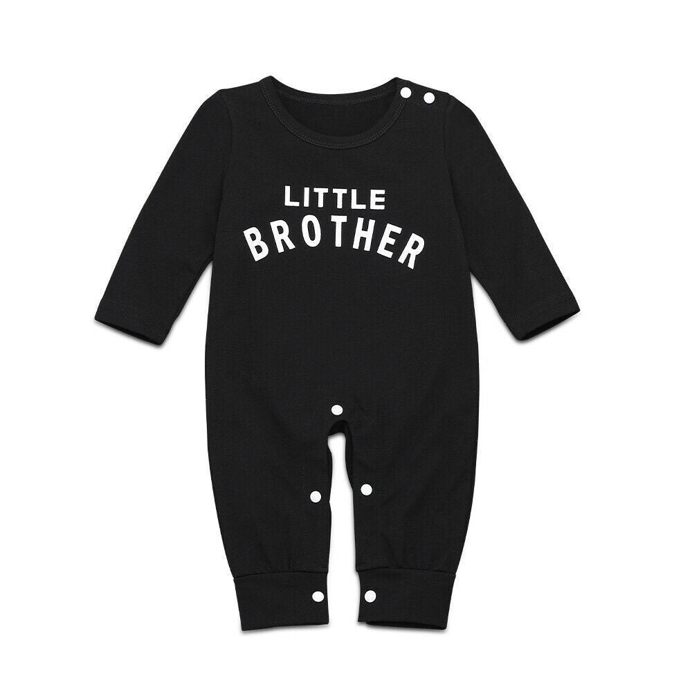 Male Alphabet Long Sleeved Romper Newborn Baby Jumpsuit Female Baby Casual Romper PureLittleBloom.Co
