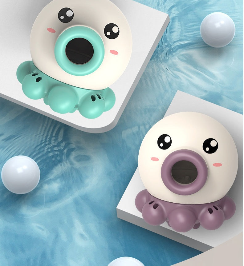Octopus Fountain Bath Toy Water Jet Rotating Shower Bathroom Toy Summer Water Toys Sprinkler Beach Toys Kids Water Toys PureLittleBloom.Co