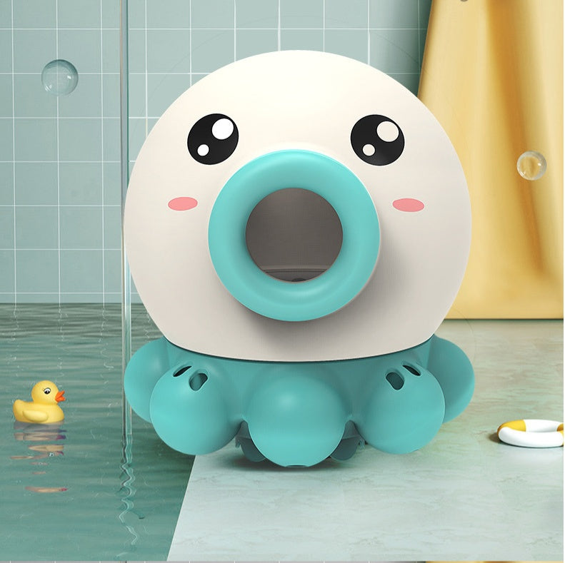Octopus Fountain Bath Toy Water Jet Rotating Shower Bathroom Toy Summer Water Toys Sprinkler Beach Toys Kids Water Toys PureLittleBloom.Co