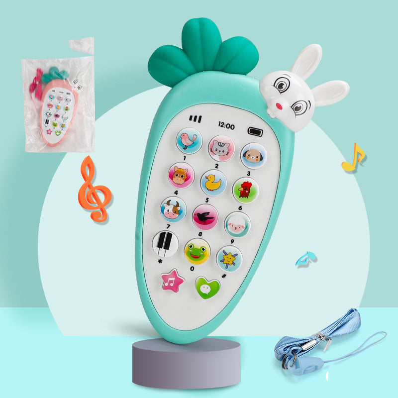 Baby Electronic Phone Toys Music Early Childhood Educational Toys Multi-function Simulation Phone Toys PureLittleBloom.Co