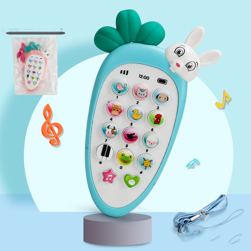 Baby Electronic Phone Toys Music Early Childhood Educational Toys Multi-function Simulation Phone Toys PureLittleBloom.Co