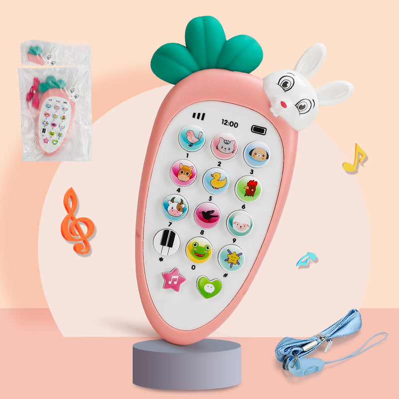 Baby Electronic Phone Toys Music Early Childhood Educational Toys Multi-function Simulation Phone Toys PureLittleBloom.Co