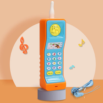 Baby Electronic Phone Toys Music Early Childhood Educational Toys Multi-function Simulation Phone Toys PureLittleBloom.Co