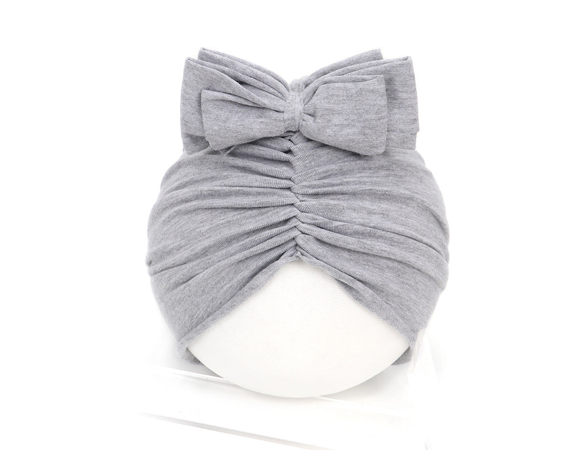 Cute Baby Hat Newborn Soft Baby Girl Hat Turban Infant Toddler Baby Cap Bonnet Headwraps - PureLittleBloom.Co