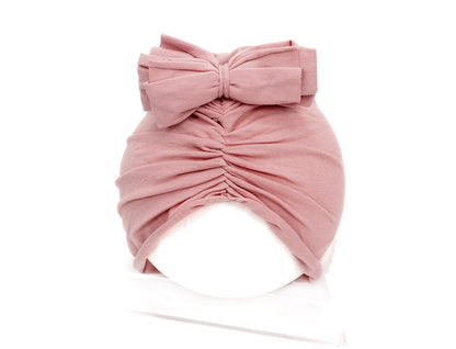 Cute Baby Hat Newborn Soft Baby Girl Hat Turban Infant Toddler Baby Cap Bonnet Headwraps PureLittleBloom.Co