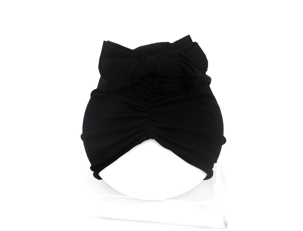Cute Baby Hat Newborn Soft Baby Girl Hat Turban Infant Toddler Baby Cap Bonnet Headwraps PureLittleBloom.Co