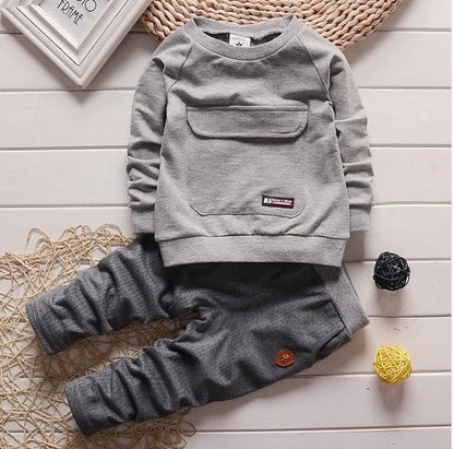 Toddler Baby Clothes Children Suit 0-3 Years Old Suit  Pants Children's Sportswear Boys Girls Children's Clothing Brand PureLittleBloom.Co