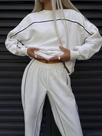 Sports Suit Casual Two-piece Suit Women PureLittleBloom.Co