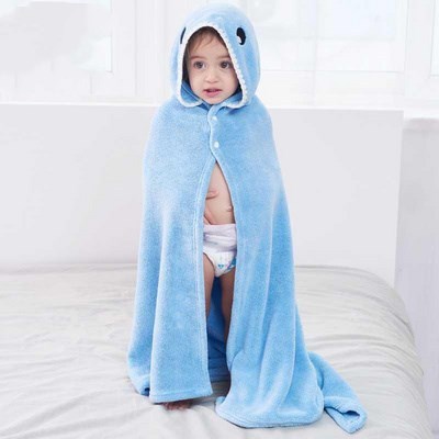 Bathrobe children's towel cloak animal bathrobe PureLittleBloom.Co