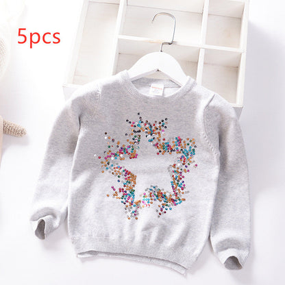 Baby single layer sequin bottoming shirt PureLittleBloom.Co