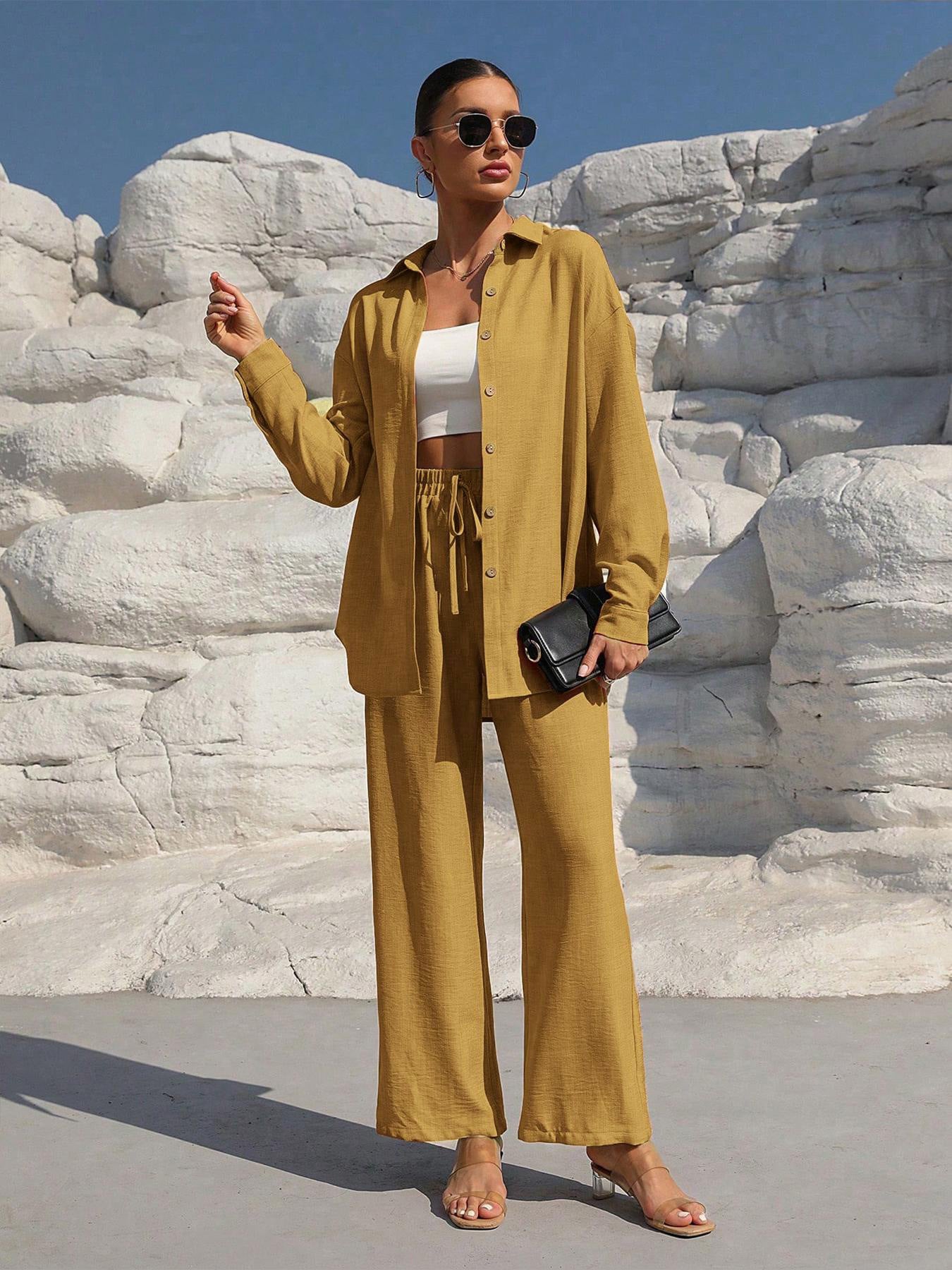 Tatting Cardigan With Shorts Fashion Casual Women's Suit PureLittleBloom.Co