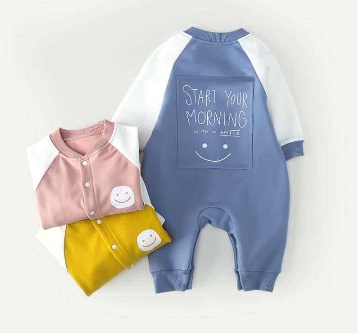 Newborn baby coveralls PureLittleBloom.Co