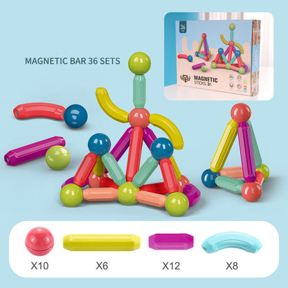 Baby Toys Magnetic Stick Building Blocks Game Magnets Children Set Kids Magnets For Children Magnetic Toy Bricks PureLittleBloom.Co